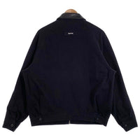 SUPREME シュプリーム 20AW Leather Collar Work Jacket レザーカラー ワークジャケット ブラック Size L 福生店