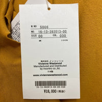 Vivienne Westwood ヴィヴィアンウェストウッド RED LABEL レッドレーベル チェーン風プリント 変形カットソー イエロー sizeS 瑞穂店