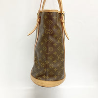 LOUIS VUITTON ルイヴィトン M42236 ショルダー トートバッグ バケットGM モノグラム 内側劣化無し ブラウン 瑞穂店