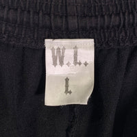 Warren Lotas ウォーレンロータス コットン ショーツ ショート ハーフパンツ ブラック USA製 Size L 福生店