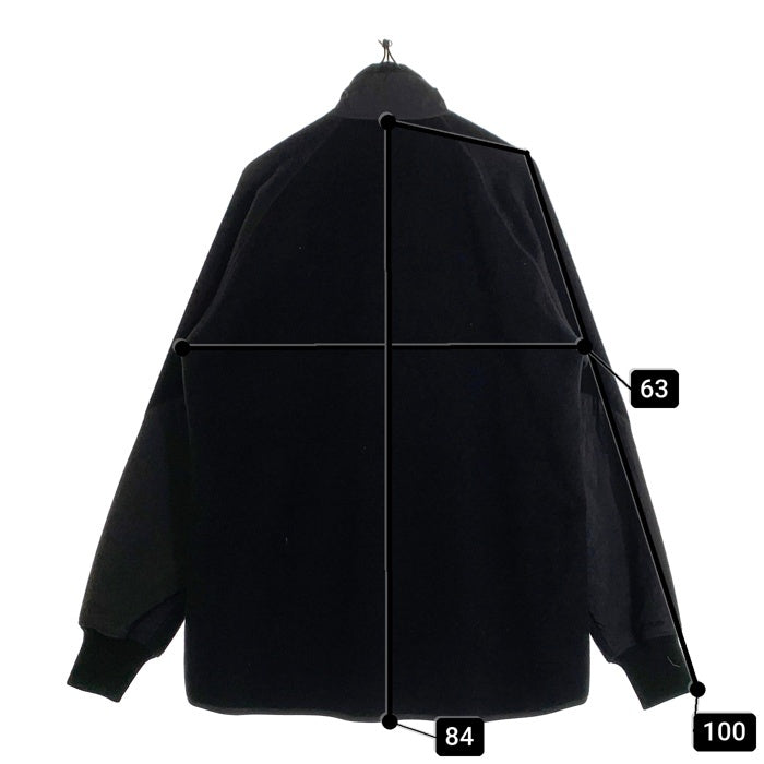 Y-3 ワイスリー Yohji Yamamoto ヨージ ヤマモト Adidas アディダス U LEOPARD FLEECE JACKET レオパード フリース ジャケット ブラック HN1969 Size M 福生店