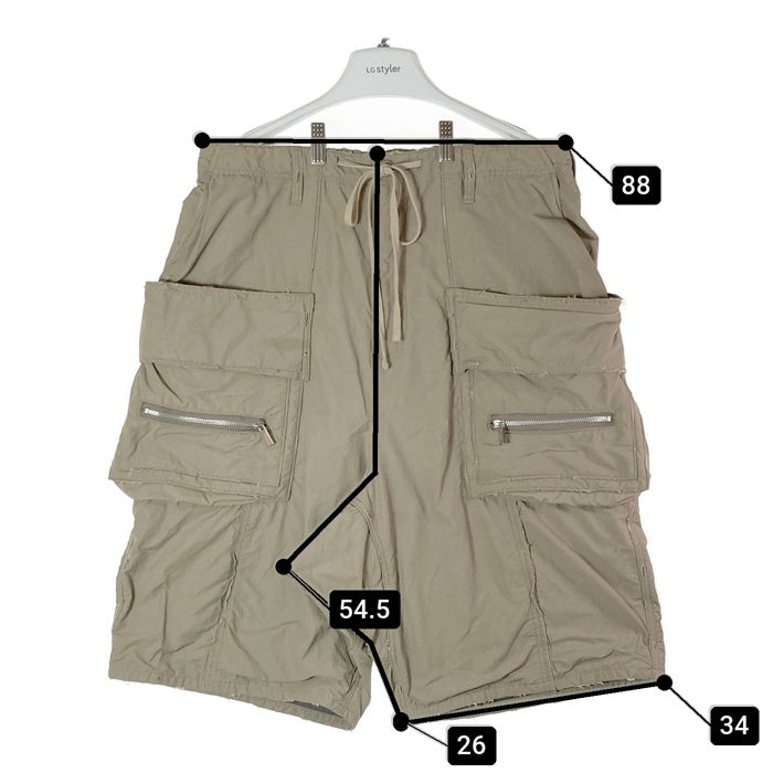 Danke Schon ダンケシェーン ハーフカーゴパンツ グレージュ sizeL 瑞穂店