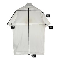 Maison Margiela メゾンマルジェラ S30GC0620 スプレープリント Tシャツ ホワイト size54 瑞穂店