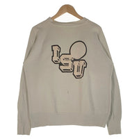 60's ISU カレッジプリント ラグランスリーブ クルーネックスウェットトレーナー ミント Size M 相当 福生店