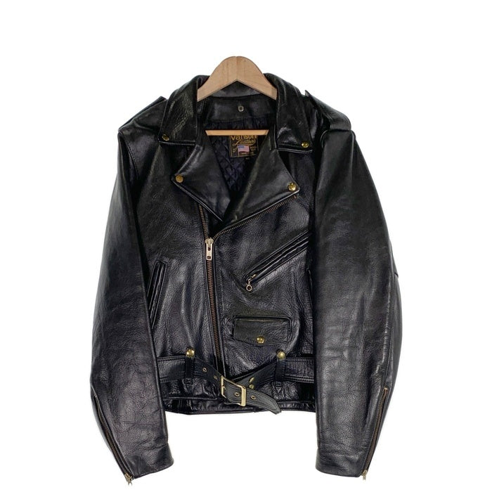 VANSON バンソン C2 レザーダブルライダースジャケット ブラック 現行 Size 44 福生店