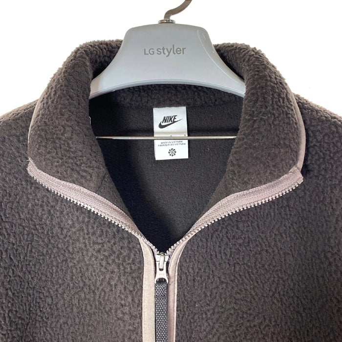 NIKE ナイキ DO3435-220  NSW SHERPA FZ JKT メンズ シェルパジャケット ボアジャケット ブラウン sizeL 瑞穂店