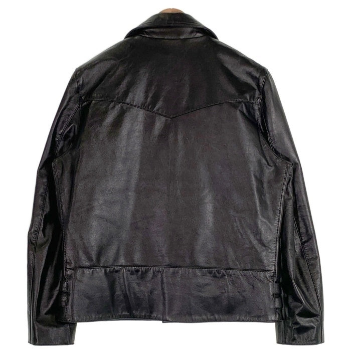 Liugoo Leathers リューグーレザーズ 牛革 本革 SWAP LINER スワップライナー UKクラシック ダブルライダース ジャケット  ブラック CW-R-3 Size LL 福生店