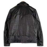 Liugoo Leathers リューグーレザーズ 牛革 本革 SWAP LINER スワップライナー UKクラシック ダブルライダース ジャケット  ブラック CW-R-3 Size LL 福生店