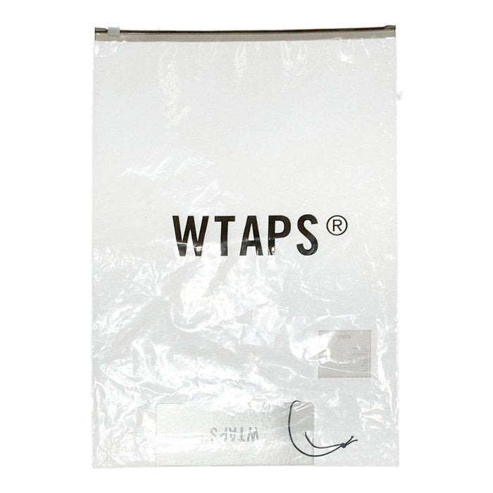 WTAPS ダブルタップス 19AW 192ATDT-CSM22 ハーフジップ スウェットパーカー 刺繍ロゴ ピスネーム ブラック sizeS 瑞穂店