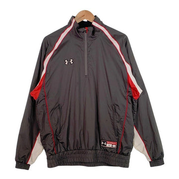 UNDER ARMOUR アンダーアーマー ハーフジップ プルオーバージャケット グレー Size M 相当 福生店