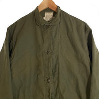 70's U.S. ARMY CHEMICAL PROTECTIVE LINER SHIRT ケミカル プロテクティブ ライナー シャツ オリーブ 8415-900-8247 DSA100-72-C-0322 Size S 福生店