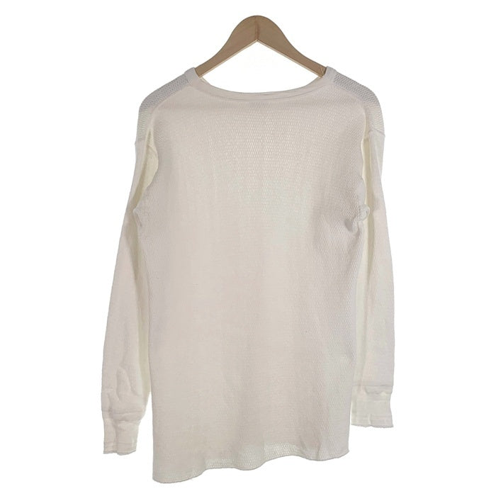 80's~ Sears シアーズ サーマルカットソー 長袖 ホワイト Size XL 福生店
