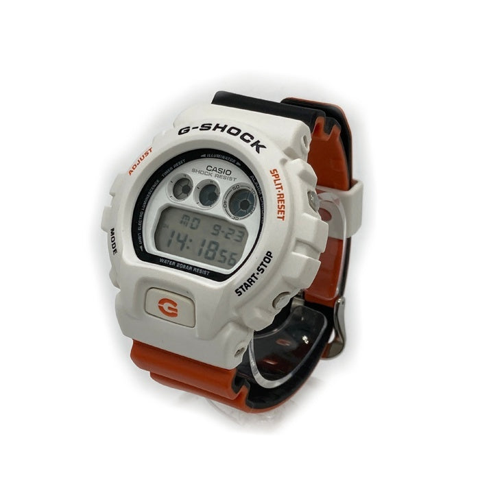 CASIO カシオ G-SHOCK DW-6900NC No-Comply デジタル腕時計 ホワイトxオレンジ 瑞穂店