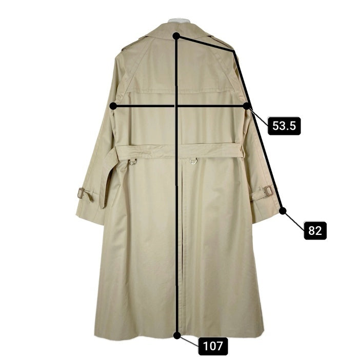 Aquascutum アクアスキュータム ライナー付き トレンチコート ベージュ size13 瑞穂店