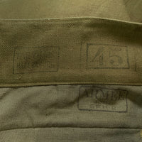 50's French Army フランス軍 M-47 前期 カーゴパンツ オリーブ 1952 Size 45 (w96cm) 福生店