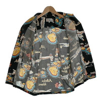 reyn spooner レインスプーナー 半袖 アロハシャツ ブラック 19SRS-FR-005 Size M 福生店