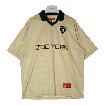 Supreme×ZOO YORK シュプリーム×ズーヨーク Soccer Jersey ゴールド sizeM※タバコ臭あり 瑞穂店