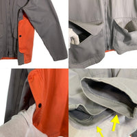 Levi's リーバイス SKATE ハンターズジャケット ジップアップ カバーオール チノツイル グレー オレンジ PC9-A0955-0001 Size XL 福生店
