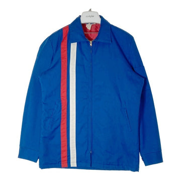 RED KAP レッドキャップ 70's TALONセミオート ENTERPRISE SAN DIEGO 裏キルティングブルゾン ブルー sizeS 瑞穂店