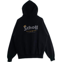 Schott ショット HOODED SWEAT CROWN LOGO フーデッド スウェット クラウンロゴ プルオーバー フーディー パーカー ブラック 782-2231019 Size M 福生店