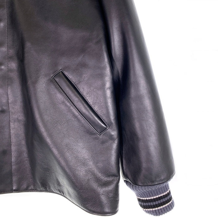 NASTOYS ナストイズ C×T×M Leather Pharaoh Jacket レザーファラオジャケット シンサレート ブラック ブルー Size XL 福生店