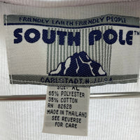 SOUTH POLE サウスポール ヘンリーネック Tシャツ ホワイト sizeXL 瑞穂店