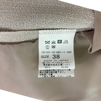 ANAYI アナイ トリアセテート ペプラムジャケット ベージュ size38 瑞穂店