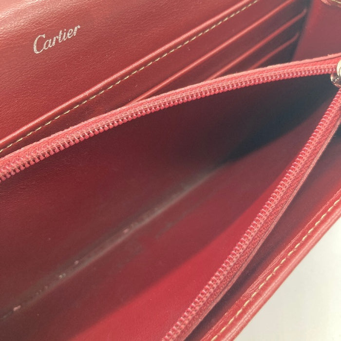 CARTIER カルティエ ハッピーバースデー 長財布 ボルドー 瑞穂店