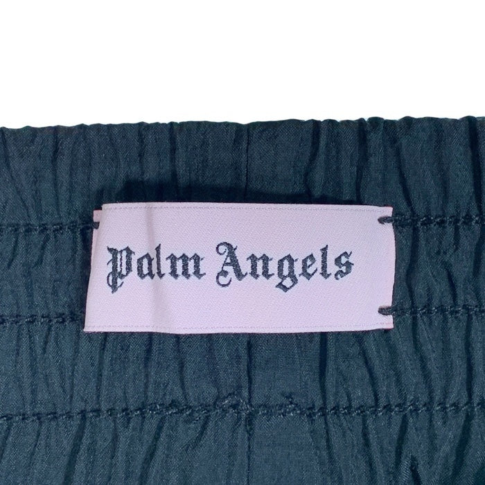 Palm Angels パームエンジェルス WINDBREAKER PANTS ウィンドブレーカー トラックパンツ ブラック ナイロン PMCA036E19507002 Size M 福生店