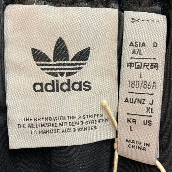 adidas アディダス JC8218 プレミアム トラックパンツ レザー ブラック sizeXL 瑞穂店