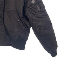 AVIREX アヴィレックス N-2B 中綿 ミリタリー フライトジャケット ブラック 6152176 Size L 福生店