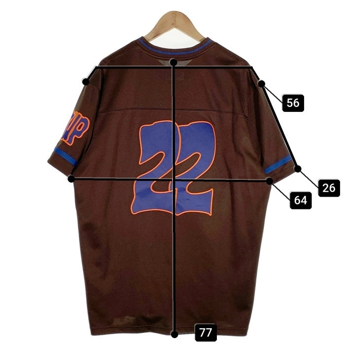 SUPREME シュプリーム 22AW Mitchell&Ness ミッチェル&ネス Football Jersey フットボールジャージ ブラウン Size XL 福生店