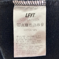 LFYT ラファイエット OLD OVBAL LOGO HOODIE プルオーバーパーカー ブラック sizeL 瑞穂店