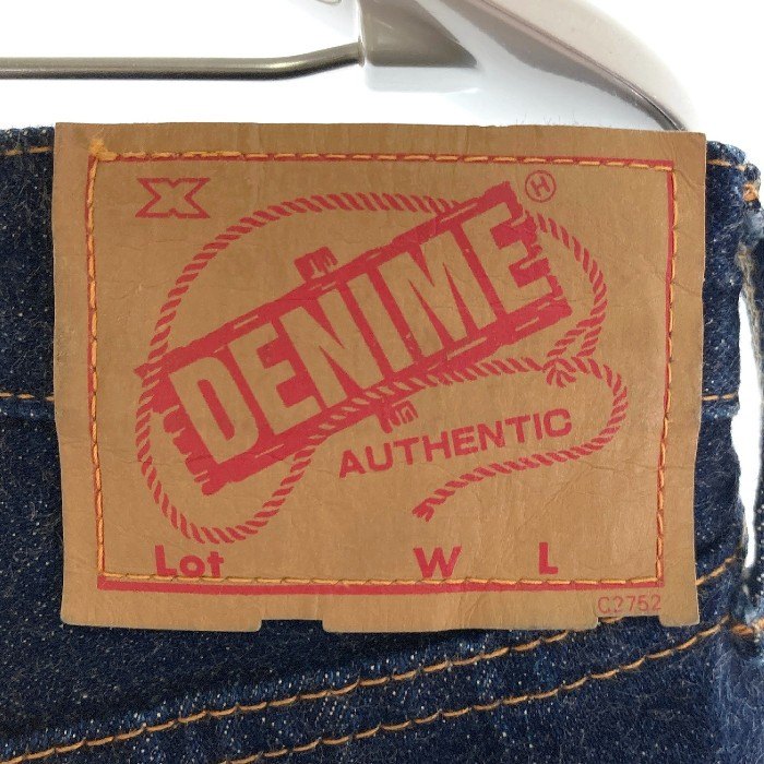 DENIME ドゥニーム 紙パッチ デニムパンツ 66モデル インディゴ 日本製 Size31 瑞穂店