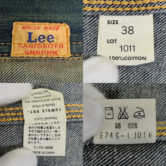 Lee リー 1011 COWBOY デニムジャケット バックルバック 復刻