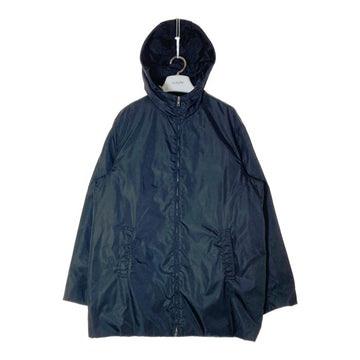PRADA プラダ 24V3770 ナイロン フーデッド ジップアップジャケット 中綿 ブラック SizeXL 瑞穂店