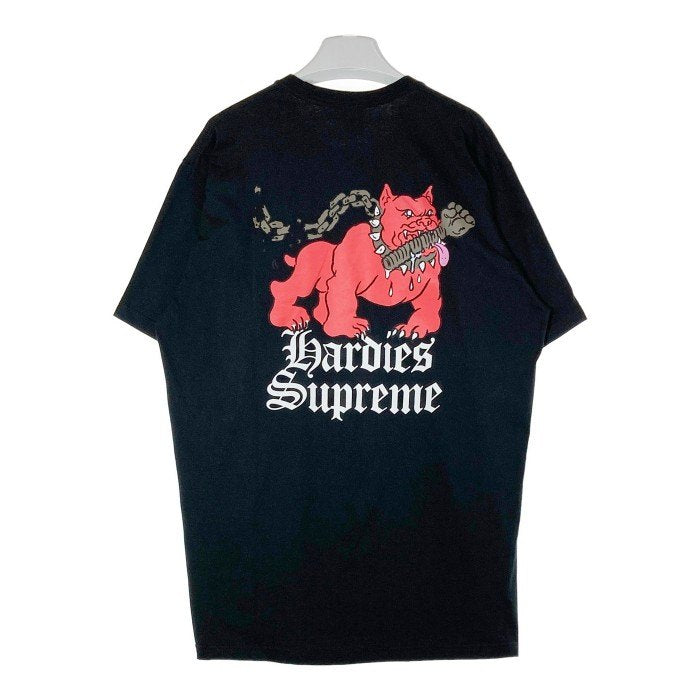 Supreme シュプリーム Tシャツ 23SS Hardies Dog Tee ハーディーズ ドック 半袖 Tシャツ ブラック sizeXL 瑞穂店