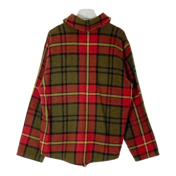 50-60's Woolrich ウールリッチ プルオーバー ウールシャツ レッド SizeL 瑞穂店