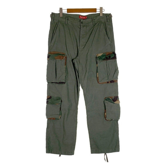 SUPREME シュプリーム 22SS Cargo Pants カーゴパンツ オリーブ カモフラージュ Size 34 福生店