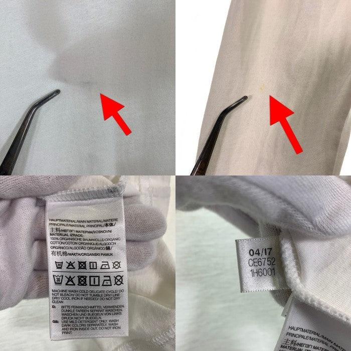 Y-3 ワイスリー ロンT ロングスリーブ 長袖 Tシャツ ホワイト CE6752 Size XS 福生店