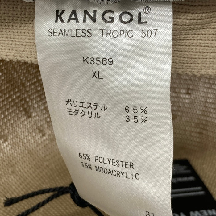KANGOL カンゴール K3569 ハンチング Seamless Tropic ベージュ sizeXL 瑞穂店