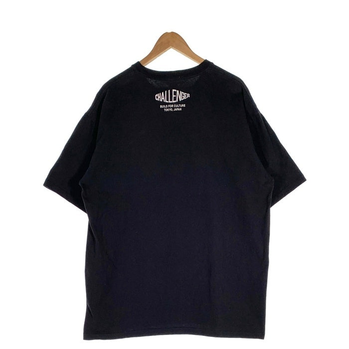 CHALLENGER チャレンジャー 25SS S/S MICKEY MOUSE HAND PLANT Tee ミッキーマウス プリントTシャツ ブラック Size XL 福生店