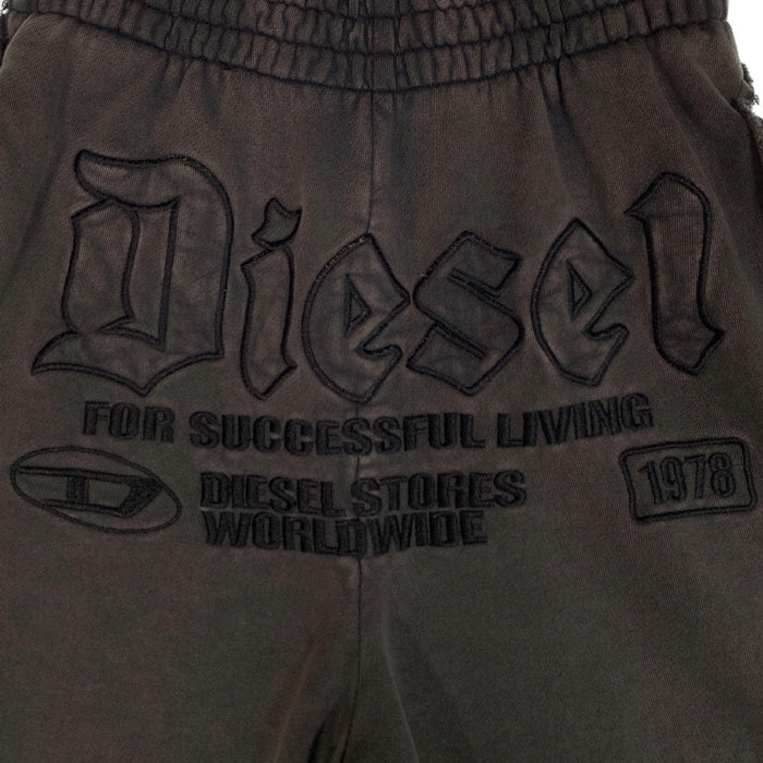 DIESEL ディーゼル P-RAWMARSHY スウェット ショートパンツ ブラック A14015 Size XS 福生店