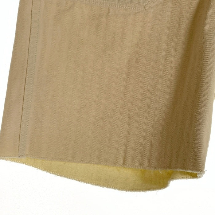 CAPTAINS HELM キャプテンズヘルム CUT-OFF WORK SHORTS カットオフ ショートパンツ オフホワイト Size M 福生店