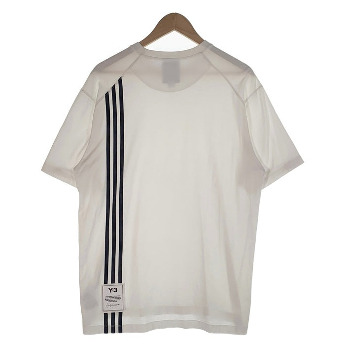 Y-３ ワイスリー YOHJI YAMAMOTO 3 STP SS TEE ストライプ 半袖 Tシャツ ホワイト 16C001 Size M 福生店