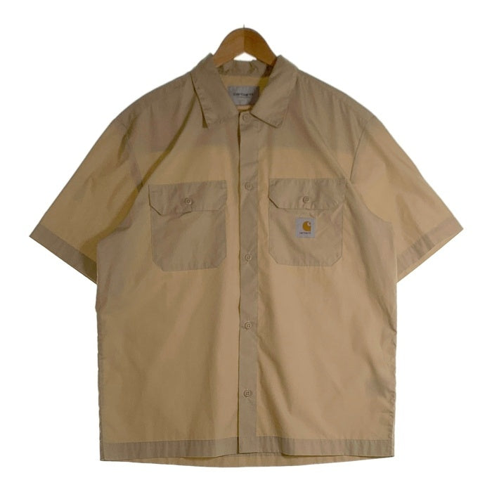 Carhartt WIP カーハート ワークインプログレス  S/S Craft SHIRT 半袖 クラフトシャツ ベージュ I033023.1YA.XX.03 Size L 福生店