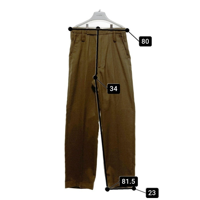 イギリス軍 TROUSERS MANS BARRACK DRESS No.2 ドレスパンツ ブラウン size84/80/96 瑞穂店