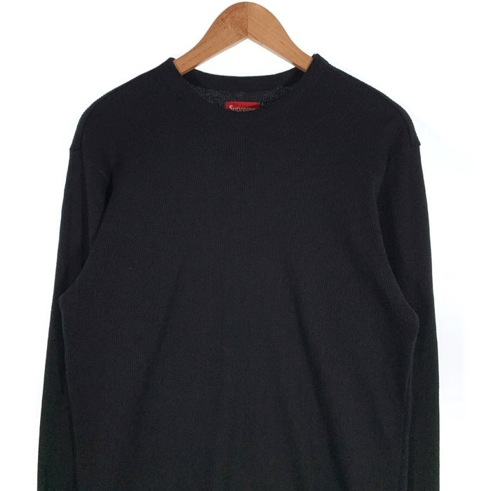 SUPREME シュプリーム 21AW Equipe Thermal エクイップサーマルカットソー 長袖 ブラック Size M 福生店