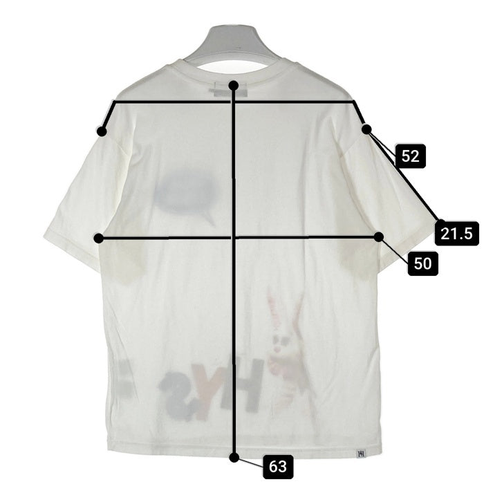 HYSTERIC GLAMOUR ヒステリックグラマー 02213CT03 SOUND＆VISION Tシャツ ホワイト sizeM 瑞穂店