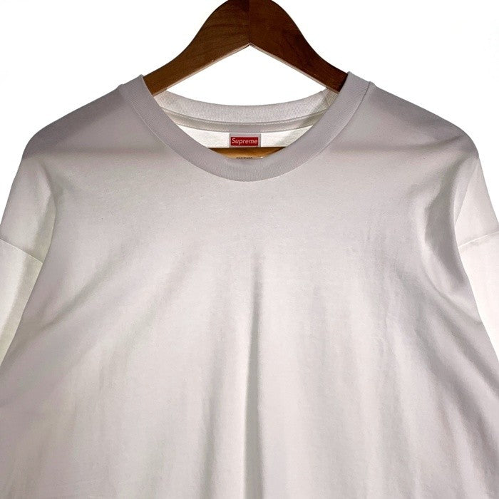 SUPREME シュプリーム Blank L/S Tee ブランク ロングスリーブTシャツ ホワイト 無地 Size XL 福生店